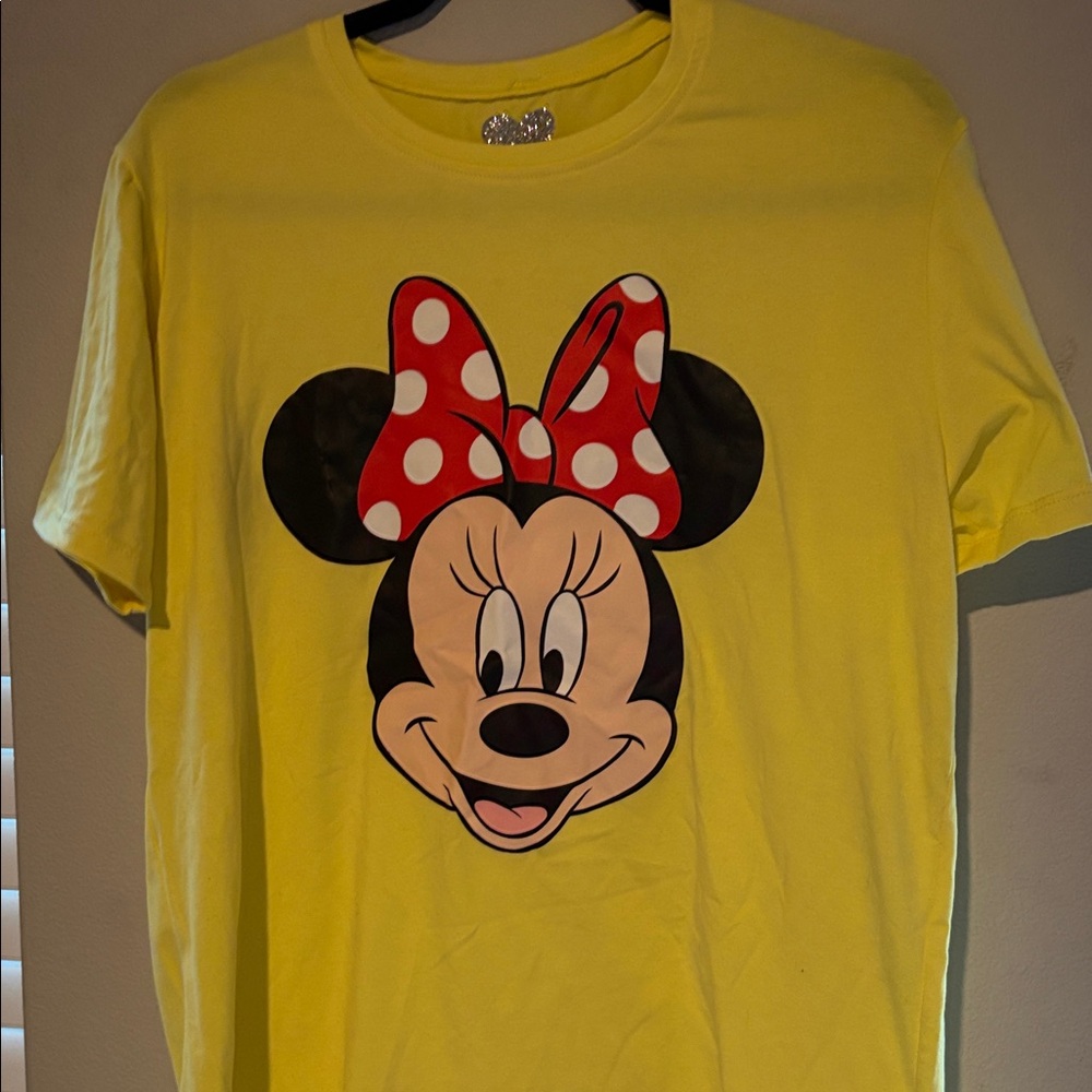 Minnie Mouse Kids T-Shirt in Sunny Yellow